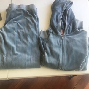 Juicy Couture velour track suit